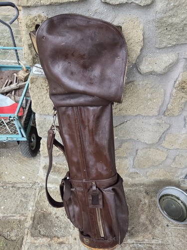 Sacca golf vintage pelle - golf,