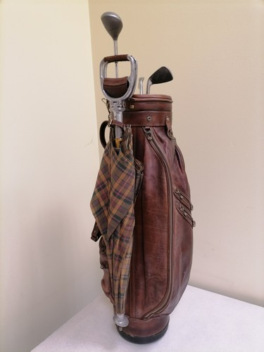 Sacca golf pelle - golf,