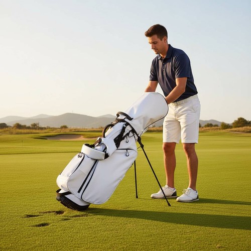 Borsa golf con - borsa, supporto